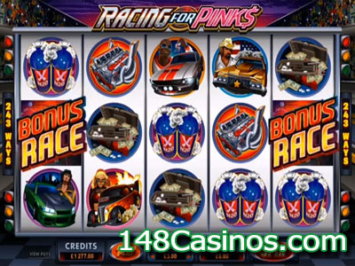 Racing for Pinks Video Slot