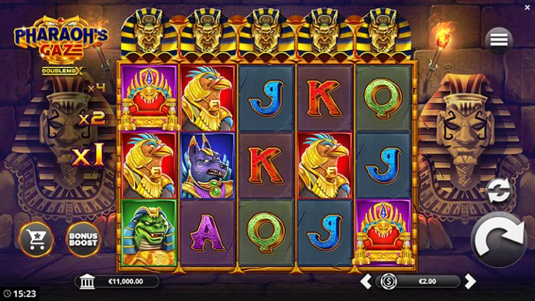 Bang Bang Games Releases Egyptian Themed Pharaoh’s Gaze DoubleMax Slot