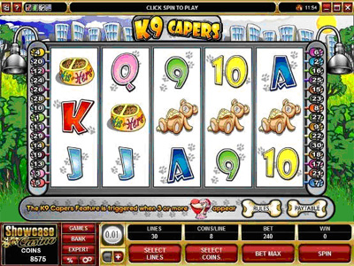 K9 Capers Video Slot